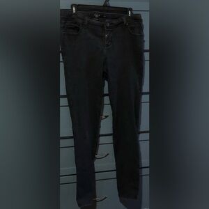 Torrid straight leg black jeans size 12
